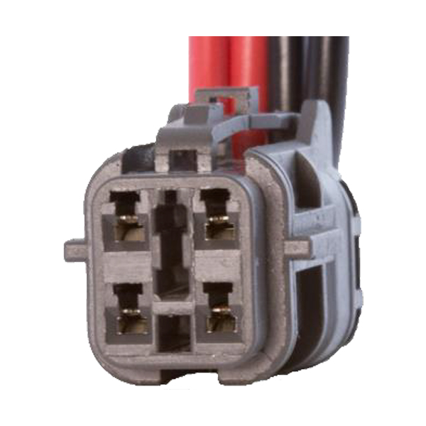 Tracto Partes Cuitláhuac - 4 puntas hembra en cable calibre 16