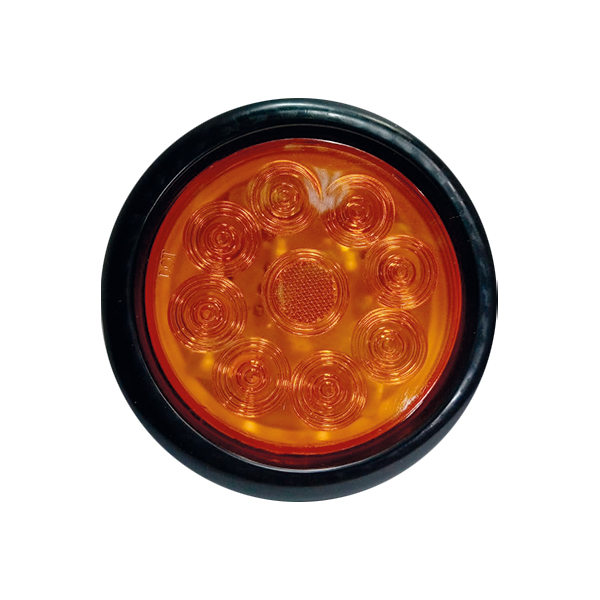 Tracto Partes Cuitláhuac - Plafón 4" 9 leds Ámbar